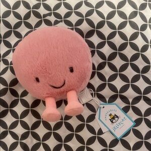 Jellycat Pink Amuseables Smiley Plush
